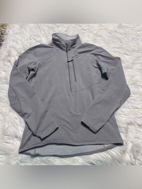 Patagonia Men's Light Gray Quarter-Zip Shirt Jacket